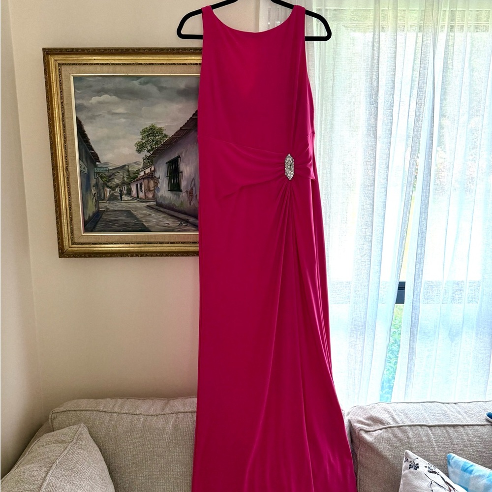 Lauren by Ralph Lauren Sleeveless Long Dress